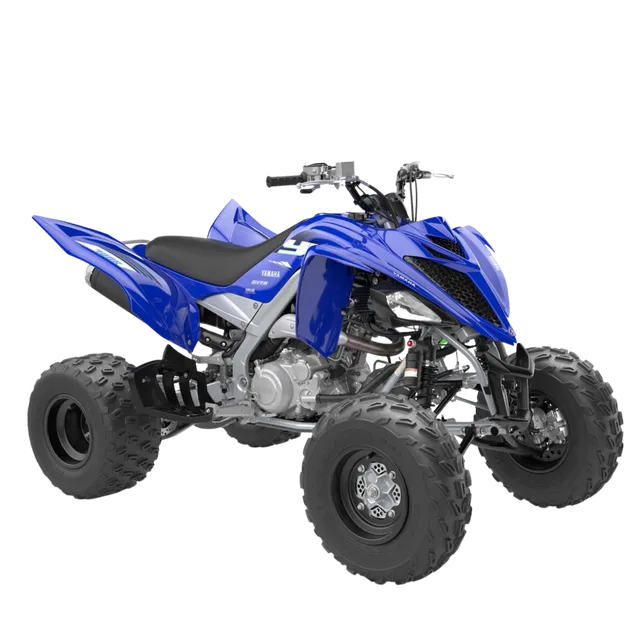 Blue Yamaha Raptor 700 sport quad, a more powerful option for experienced riders